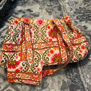 Vera Bradley purse with matching wallet